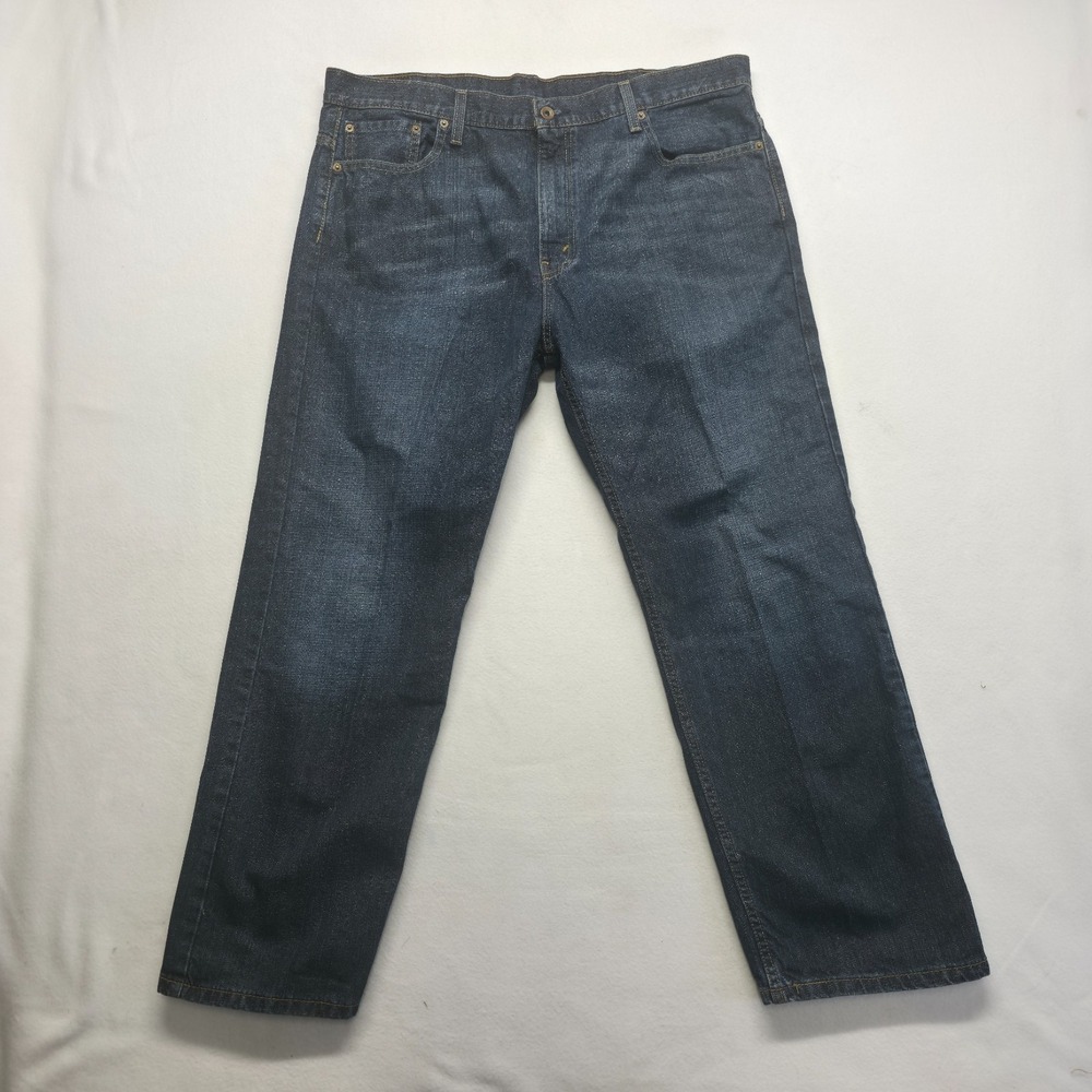 Levi's 569 Men's Loose Fit Straight Denim Blue Jeans Size 38X30
